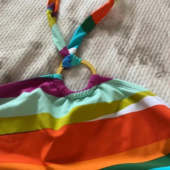 Bleu Rod Beattie Multi Color Tankini Set Size 10 - Picture 6 of 9